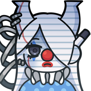 sub badges and emotes by li (gothgyaru)